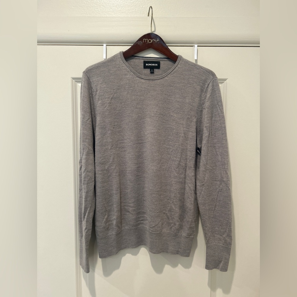 Bonobos 100% Merino Wool Crewneck Sweater